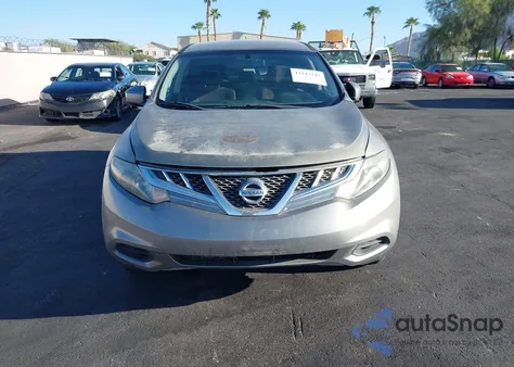 2012 Nissan Murano S z USA, uszkodzony, nr VIN JN8AZ1MU2CW119235